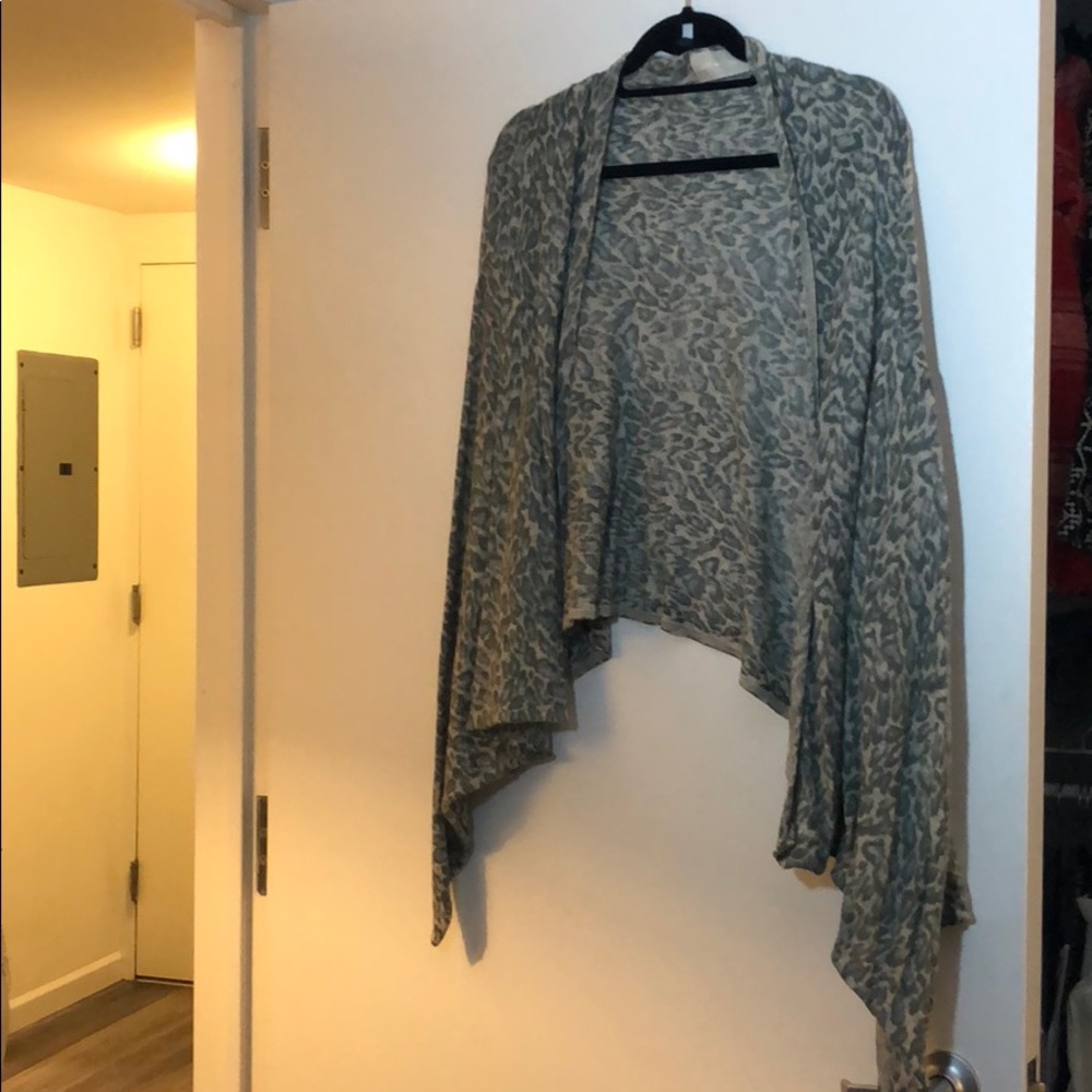 Zadig & Voltaire Animal Print Cardigan